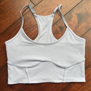 Blogilates Corset Cropped Tank Top light purple